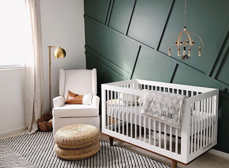 تعادل را در انتخاب رنگ اتاق خواب نوزاد