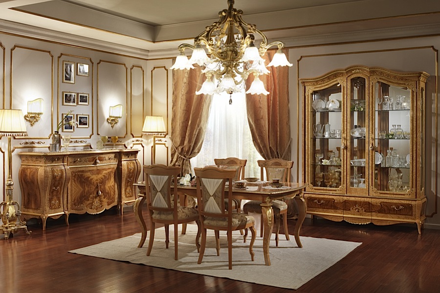 میز سلطنتی – کلاسیک 6 نفره