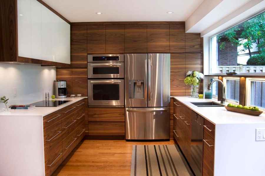کابینت‌های کلاسیک برای آشپزخانه مدرن